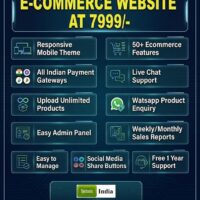 ecommerce Website at 7999