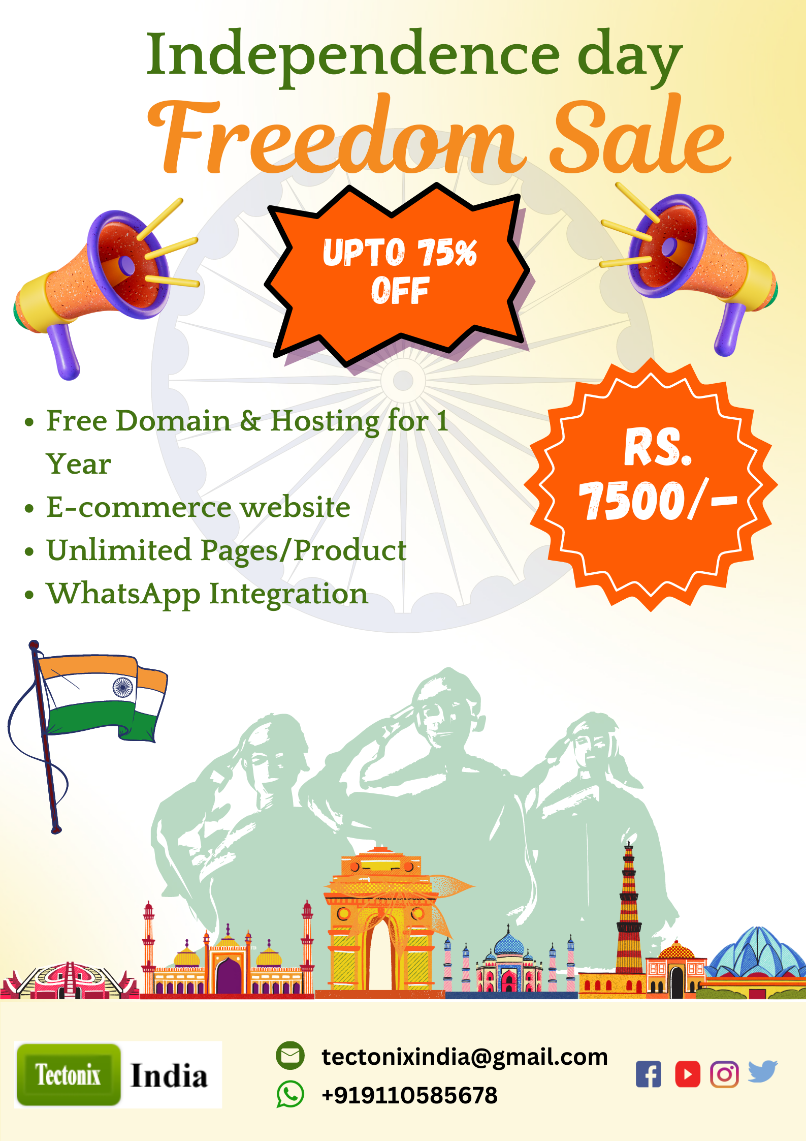 Tectonixindia Independence Day Sale