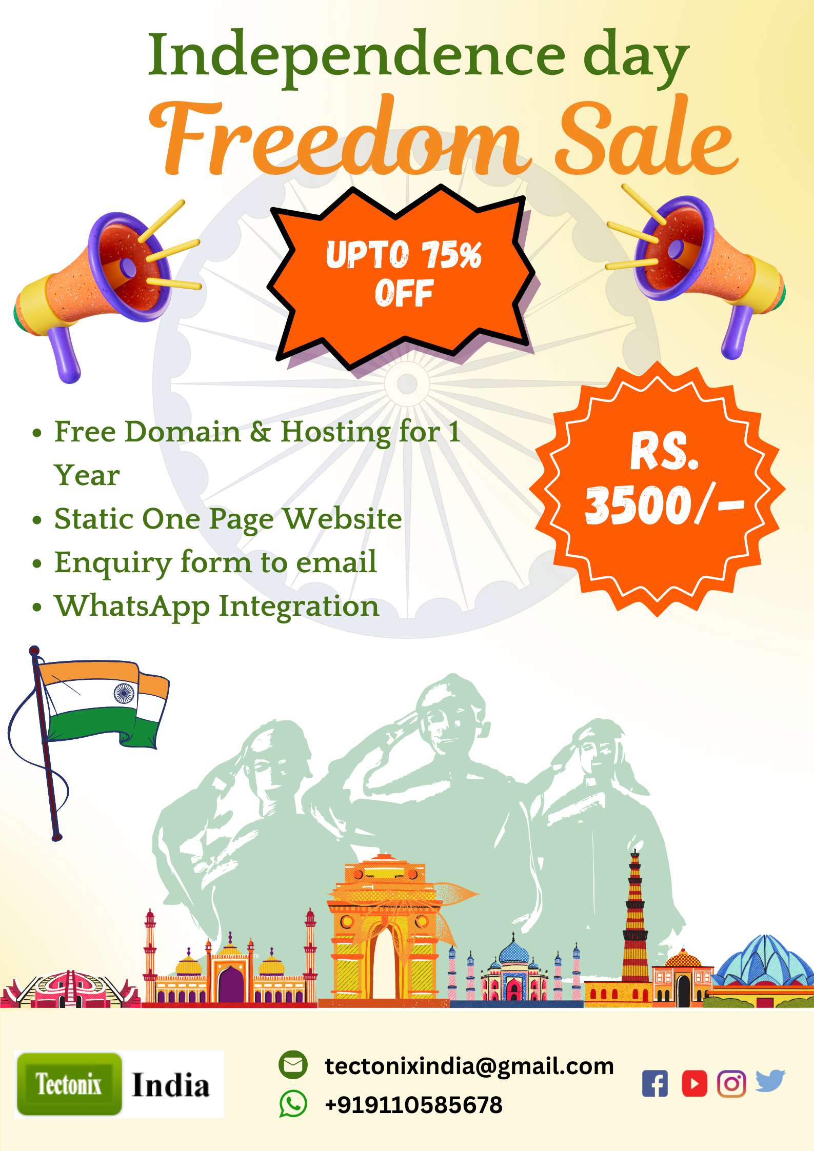 Tectonixindia Independence Day Sale